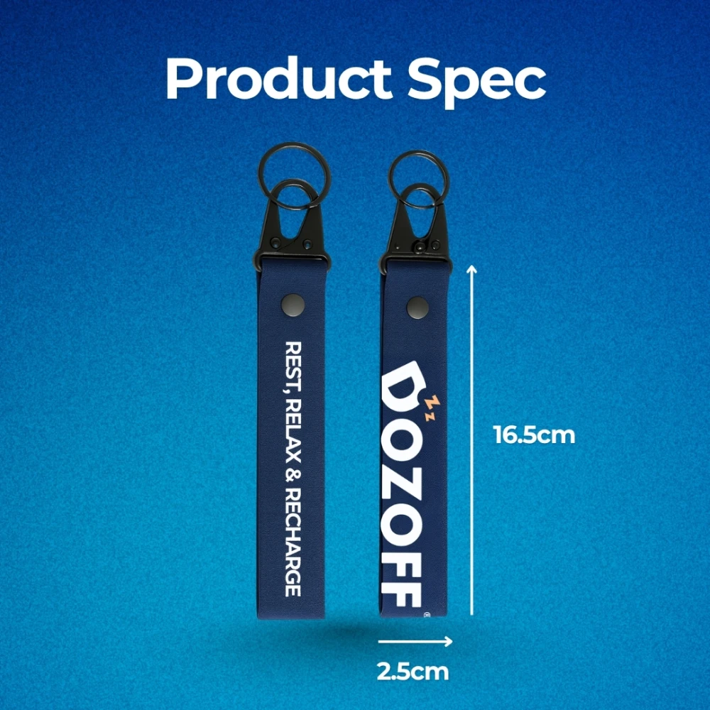 Dozoff Lanyard Keychain