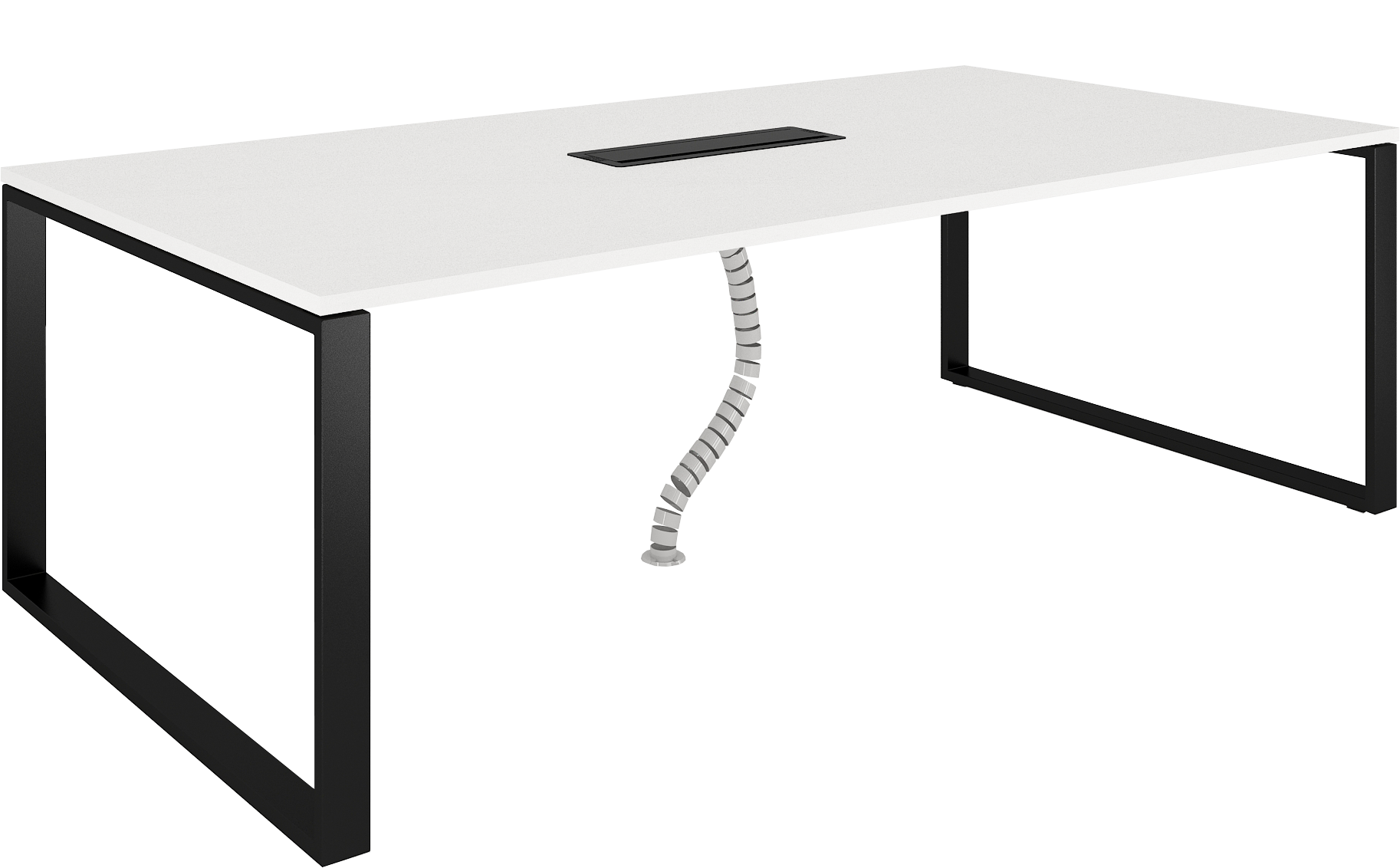 Meeting Desk with Wire Holder (Ortega)