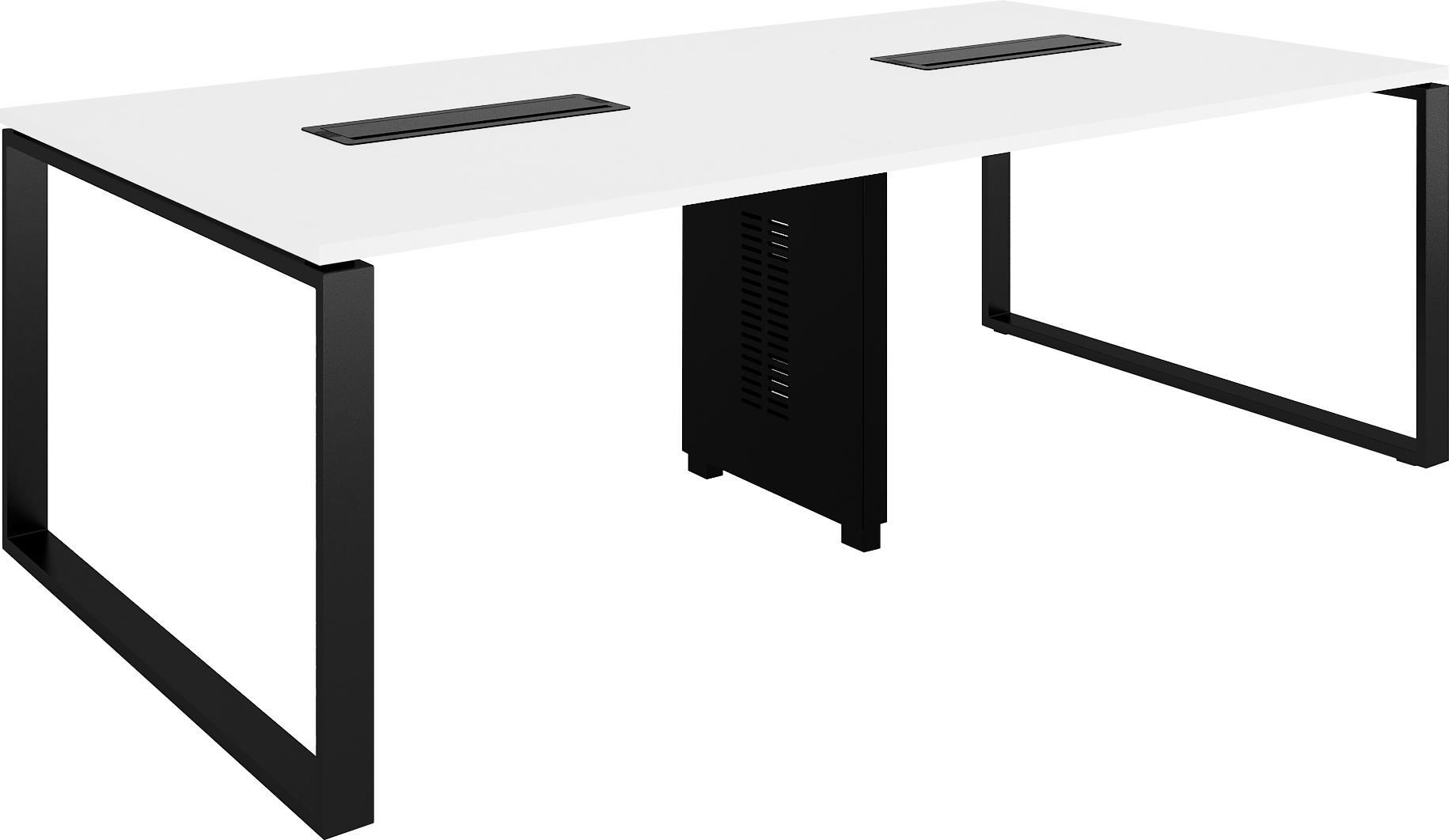 Meeting Desk with Power Supply (Ortega)