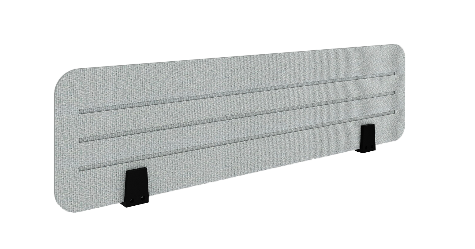 Acoustic Panel c/w Desking Brackets Flexoffice