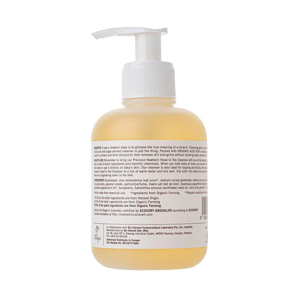 Precious Newborn Head To Toe Cleanser (250ml)