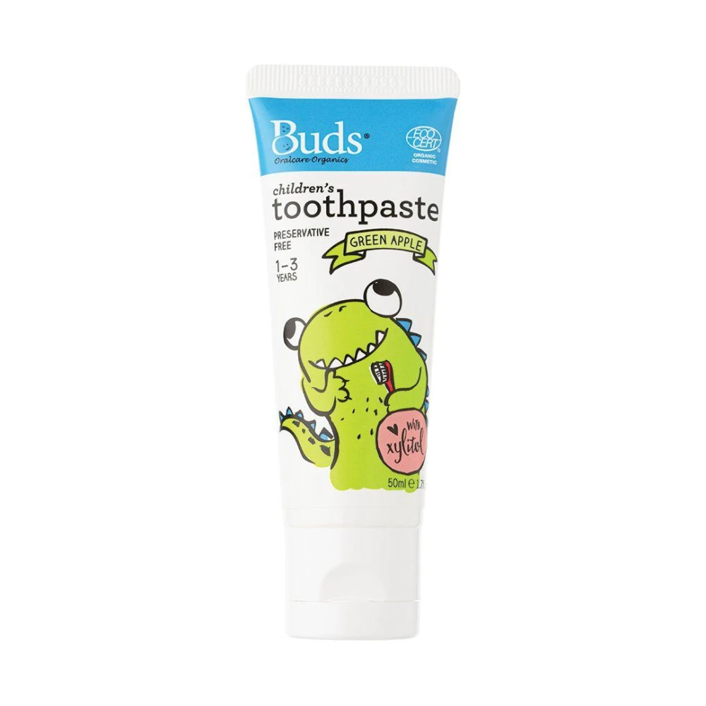 Children's Toothpaste with Xylitol - Green Apple
