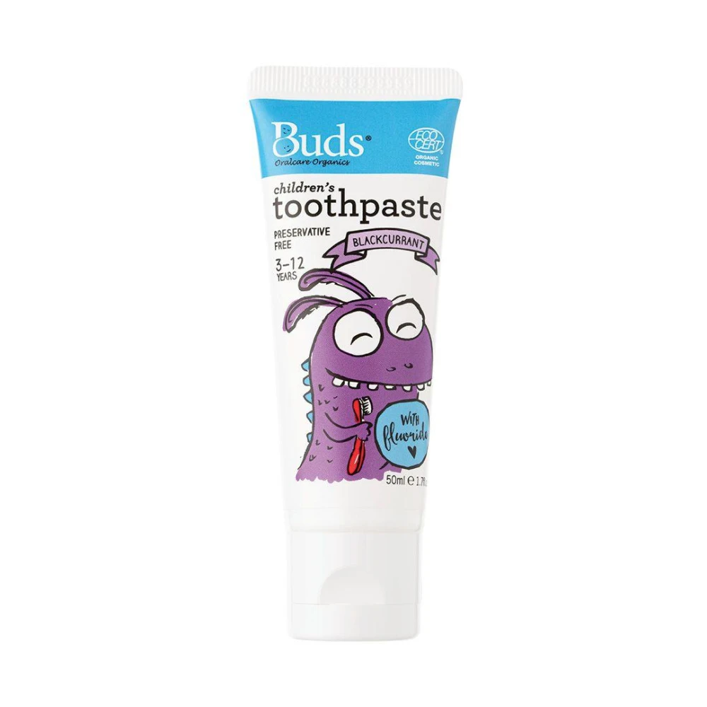 Children's Toothpaste with Fluoride - Blackcurrant
