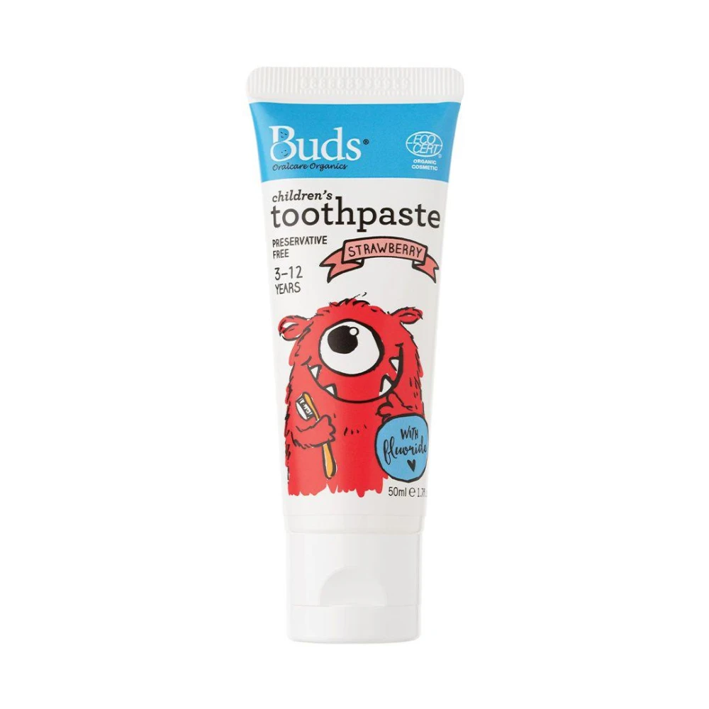 Children's Toothpaste with Fluoride - Strawberry