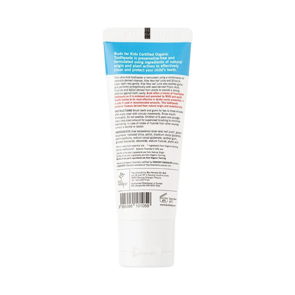 Children's Toothpaste with Fluoride - Strawberry