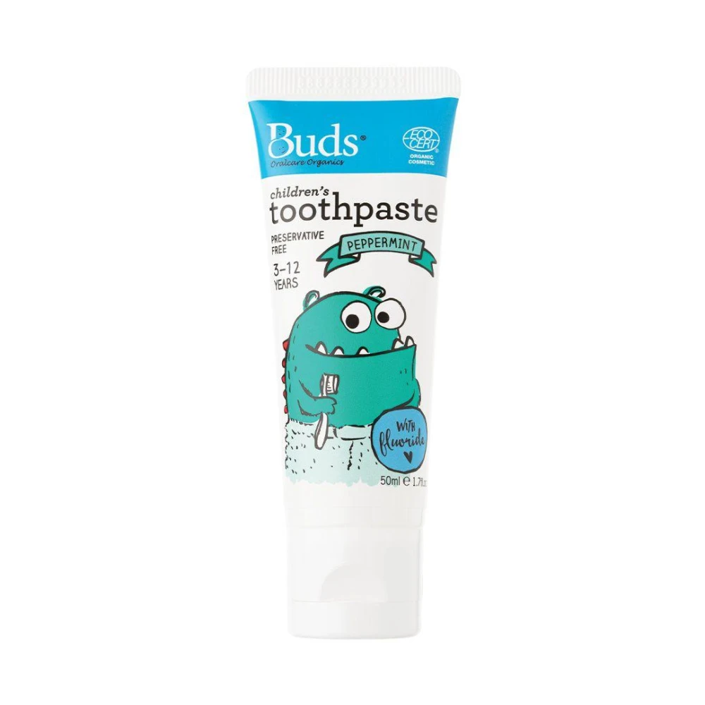 Children's Toothpaste with Fluoride - Peppermint