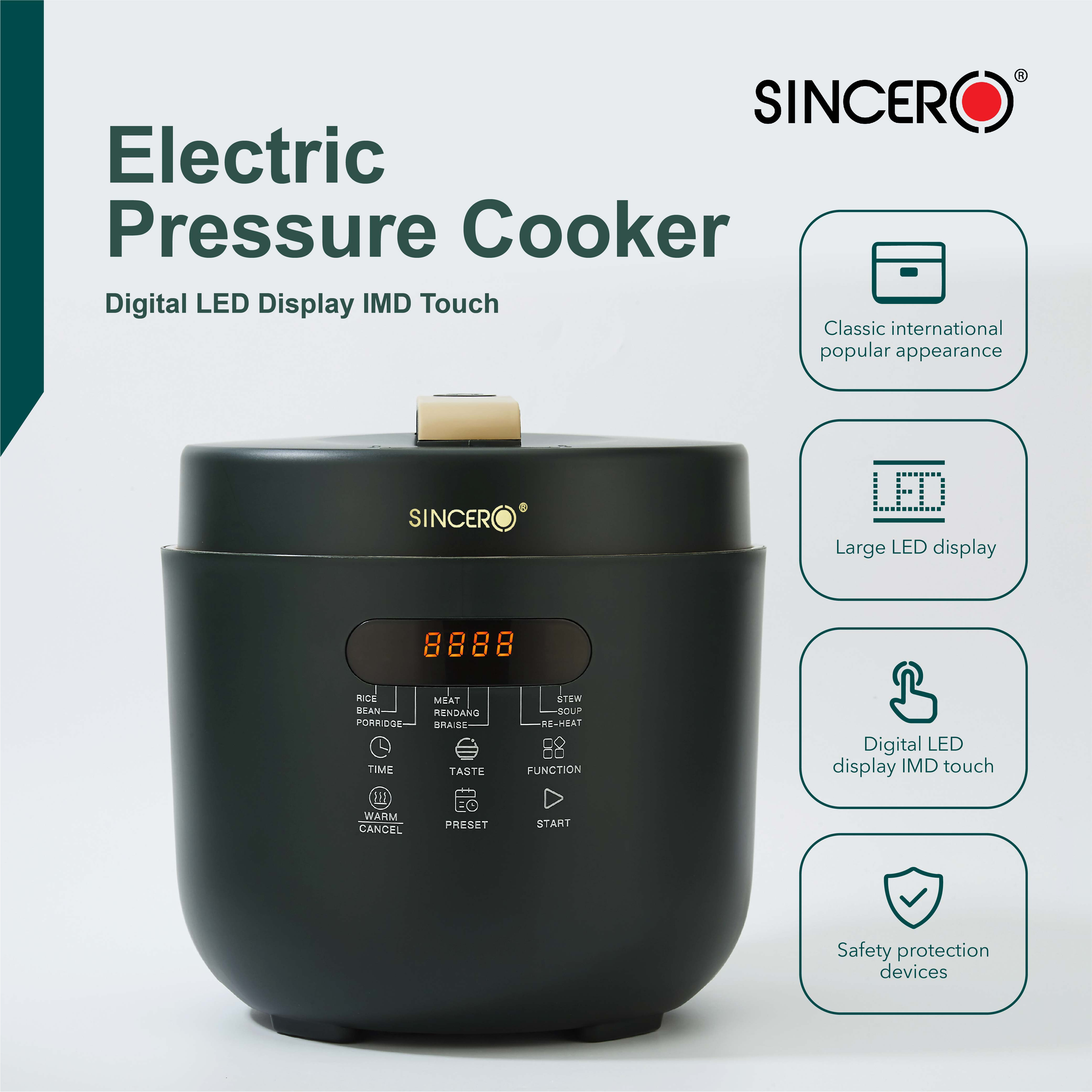 Sincero Electric Pressure Cooker (SPC8002) OkayCun