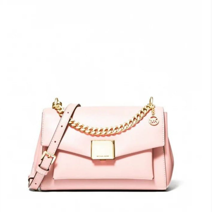 MICHAEL MICHAEL KORS LITA MEDIUM LEATHER CROSSBODY BAG Branded