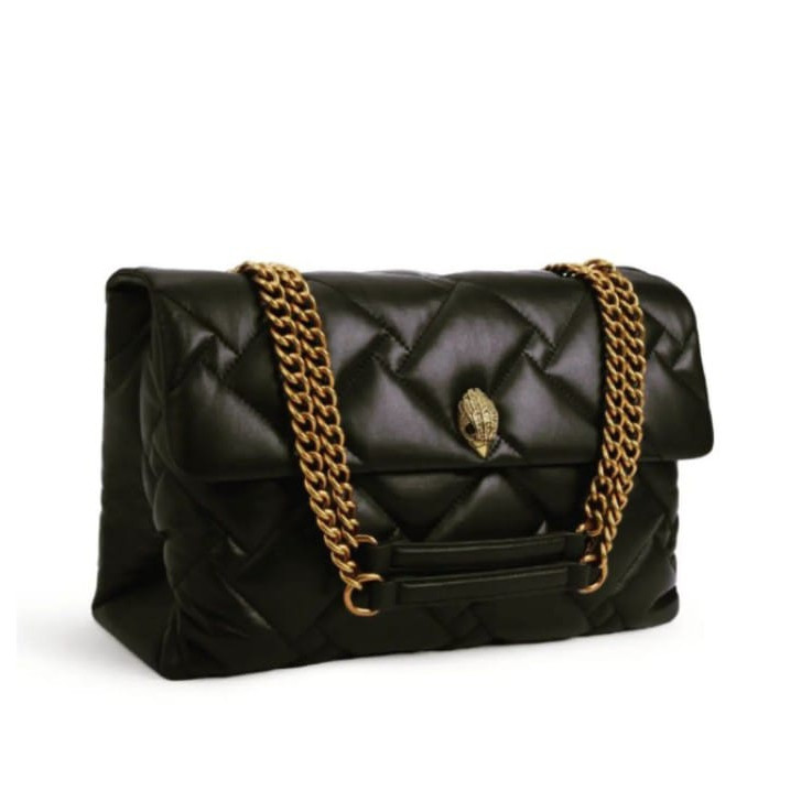 KURT GEIGER LONDON KENSINGTON SOFT QUILTED XXL CHAIN SHOULDER BAG