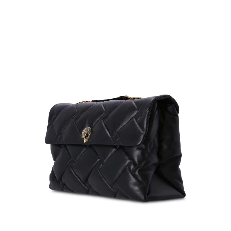 KURT GEIGER LONDON KENSINGTON SOFT QUILTED XXL CHAIN SHOULDER BAG