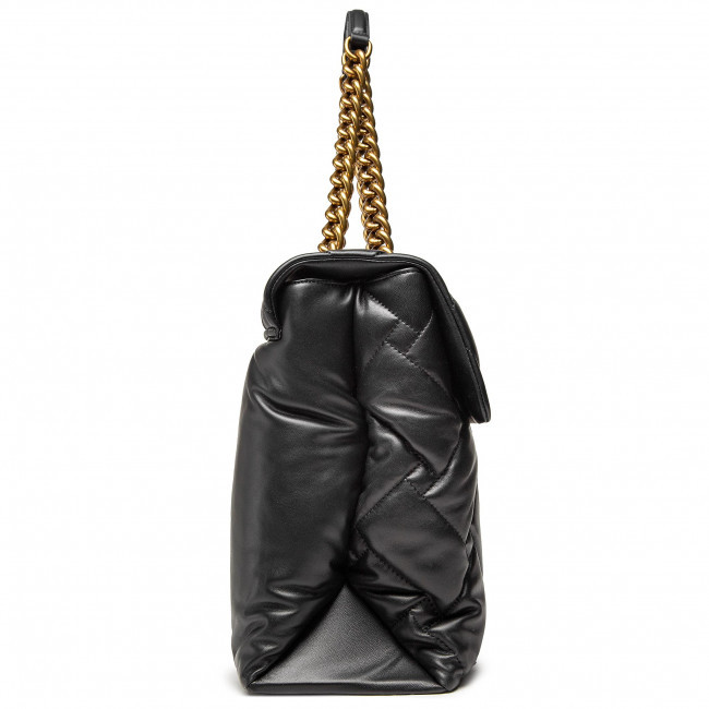 KURT GEIGER LONDON KENSINGTON SOFT QUILTED XXL CHAIN SHOULDER BAG