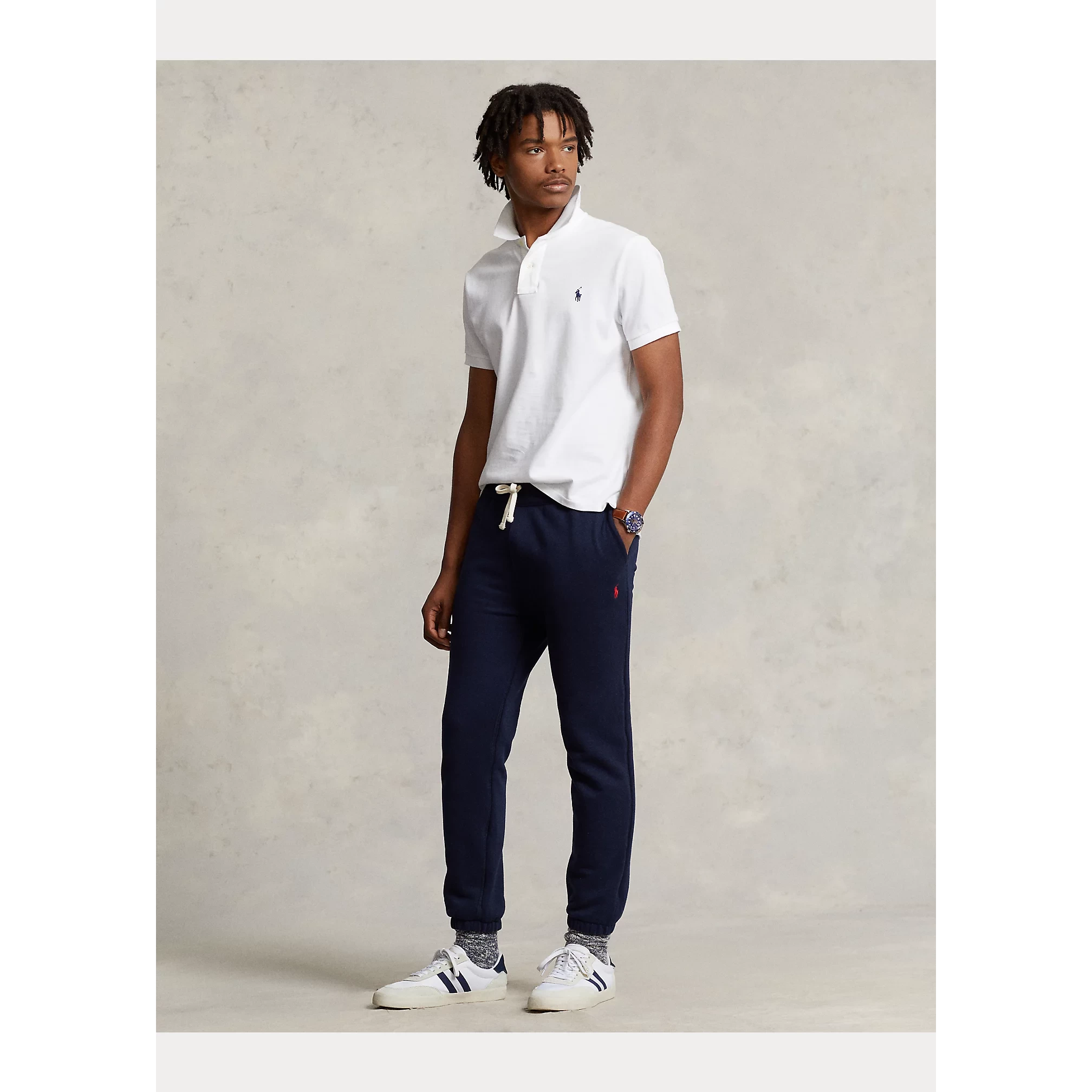RALPH LAUREN POLO MENS SMALL PONY MESH POLO SHIRT