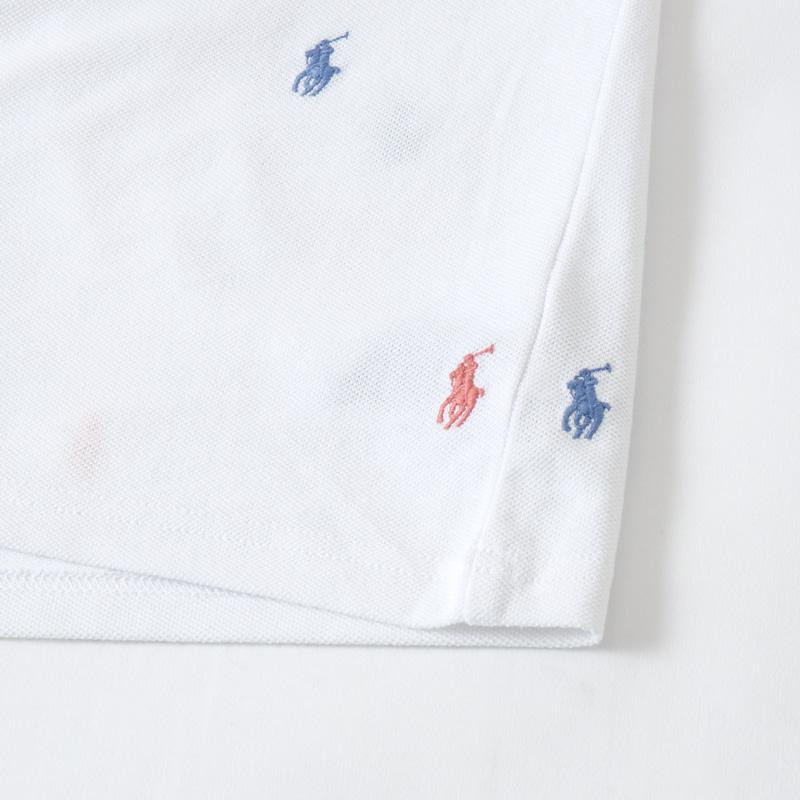 RALPH LAUREN POLO MENS SMALL PONY MULTI ALL OVER MESH COTTON TEE
