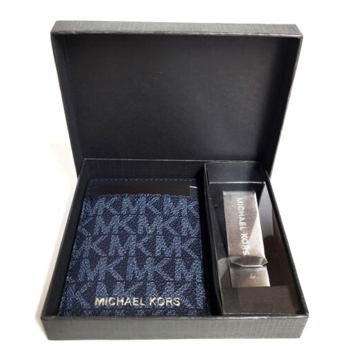 MICHAEL MICHAEL KORS GIFTING MONEY CLIP CARD CASE