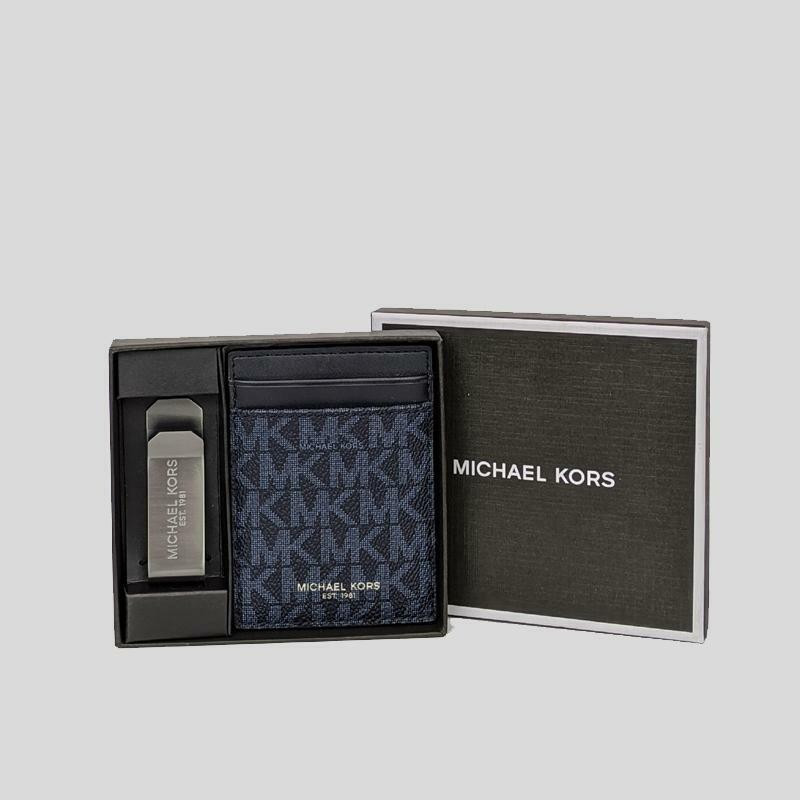 MICHAEL MICHAEL KORS GIFTING MONEY CLIP CARD CASE