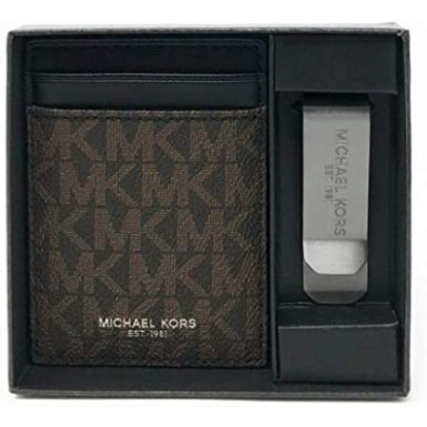 MICHAEL MICHAEL KORS GIFTING MONEY CLIP CARD CASE