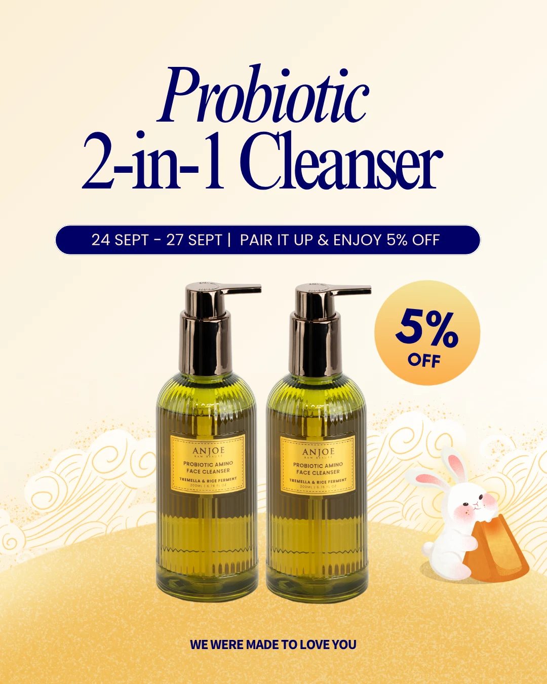 PROBIOTIC AMINO FACE CLEANSER 200ML