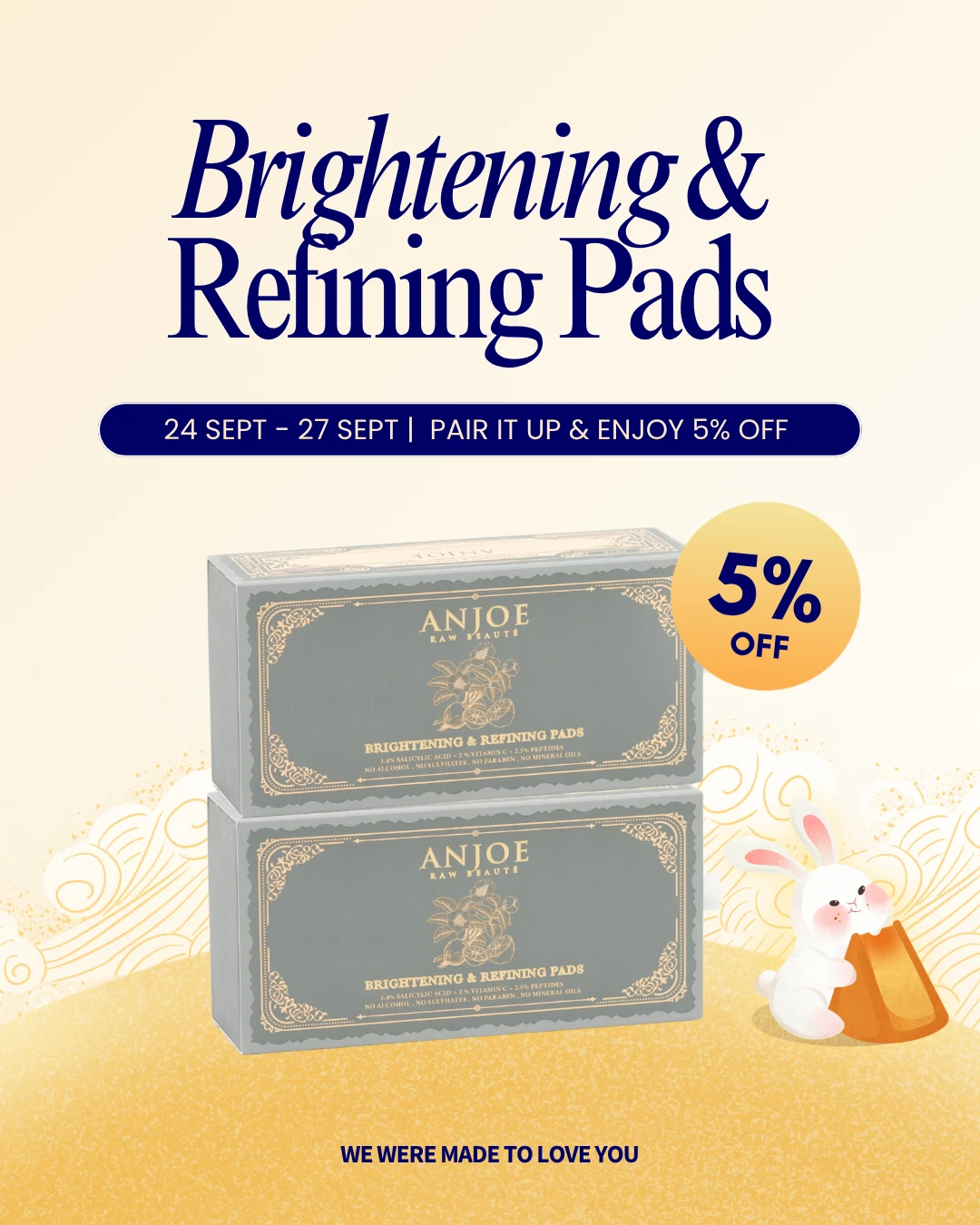 BRIGHTENING AND REFINING PADS